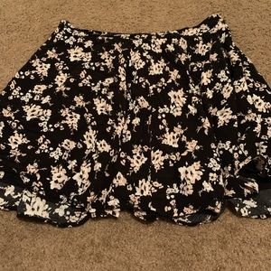 Forever 21 Floral Skirt Plus Size